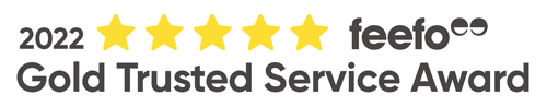 Roojai.com winning the Gold Trusted Service Award