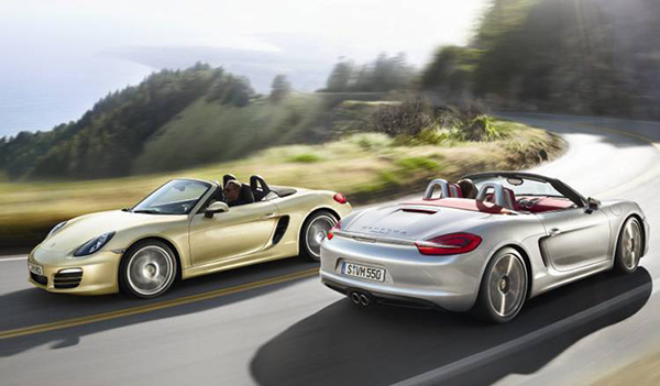 Porsche Boxster น้ำหนักเบาด้วยอะลูมินั่มและแมกนีเซียม