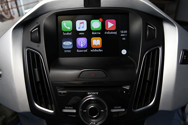 Ford Focus 1.5 EcoBoost รองรับ Apple CarPlay แล้ว