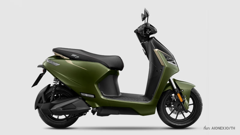 แนะนำรถมอเตอร์ไซค์ไฟฟ้า Aionex S7
