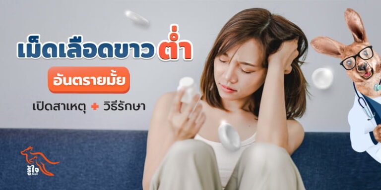 เม็ดเลือดขาวต่ำมีผลต่อร่างกายยังไง | รู้ใจประกันภัย