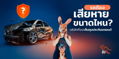ความเสียหายของรถยนต์ที่บริษัทประกันจะคืนทุนประกัน | รู้ใจ