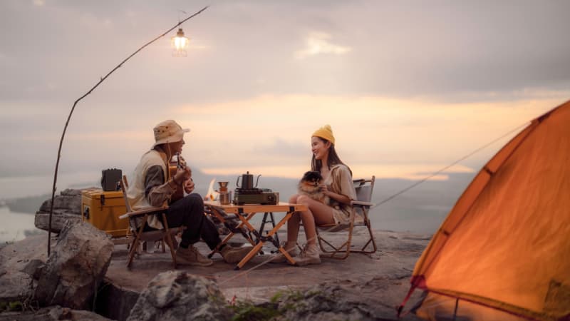 เทรนด์เดินทางเที่ยวไทยสไตล์ Camping | ประกันเดินทางรู้ใจ