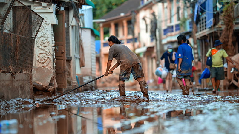ความคุ้มครองจากประกันภัย ช่วยรับมือความเสี่ยงจากภัยธรรมชาติ | รู้ใจ ประกันภัย